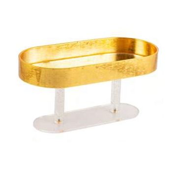 SUPORTE OVAL ALTO CLEAR REF: 70151 | 99993 | OURO